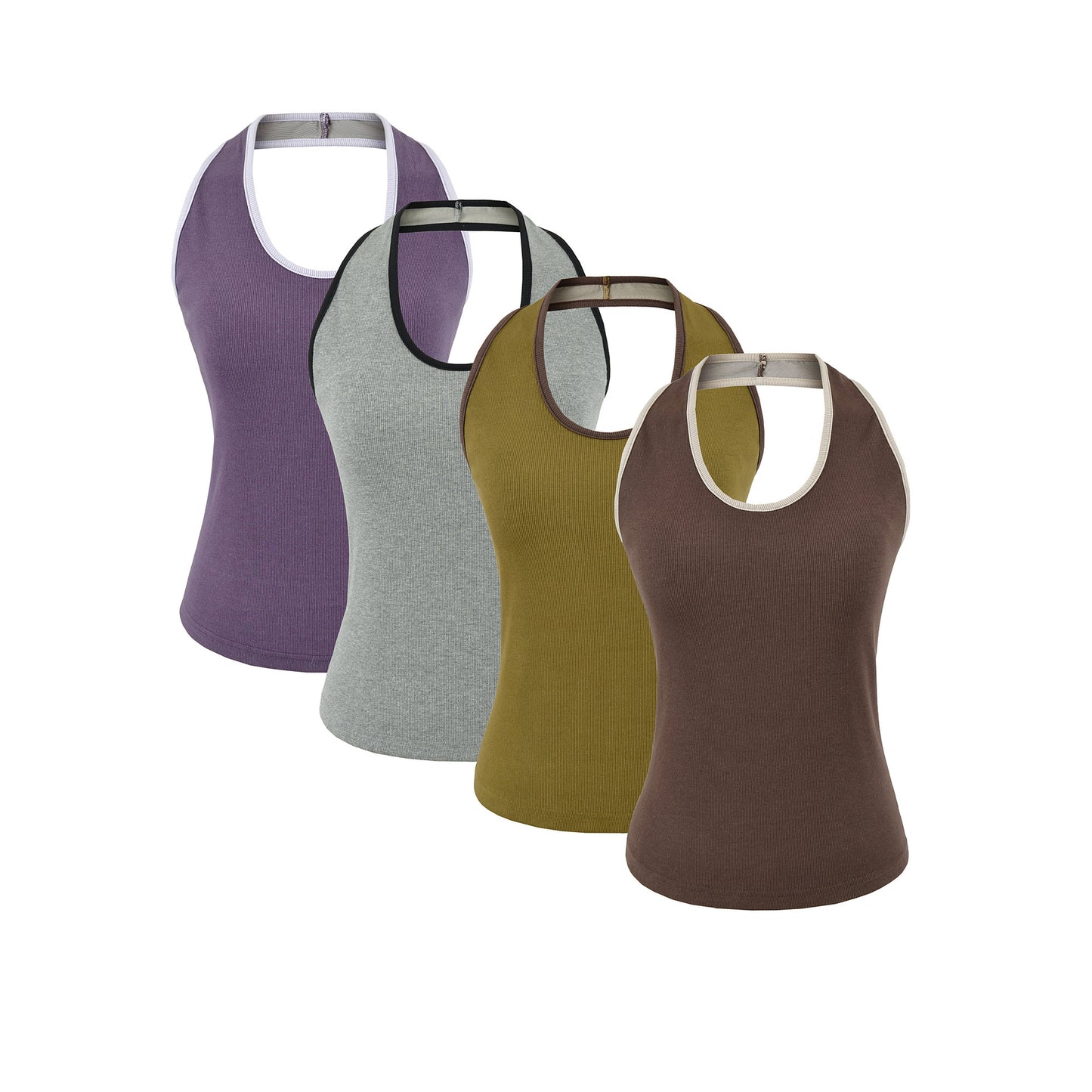 Sleeveless slim fit top by eprolo