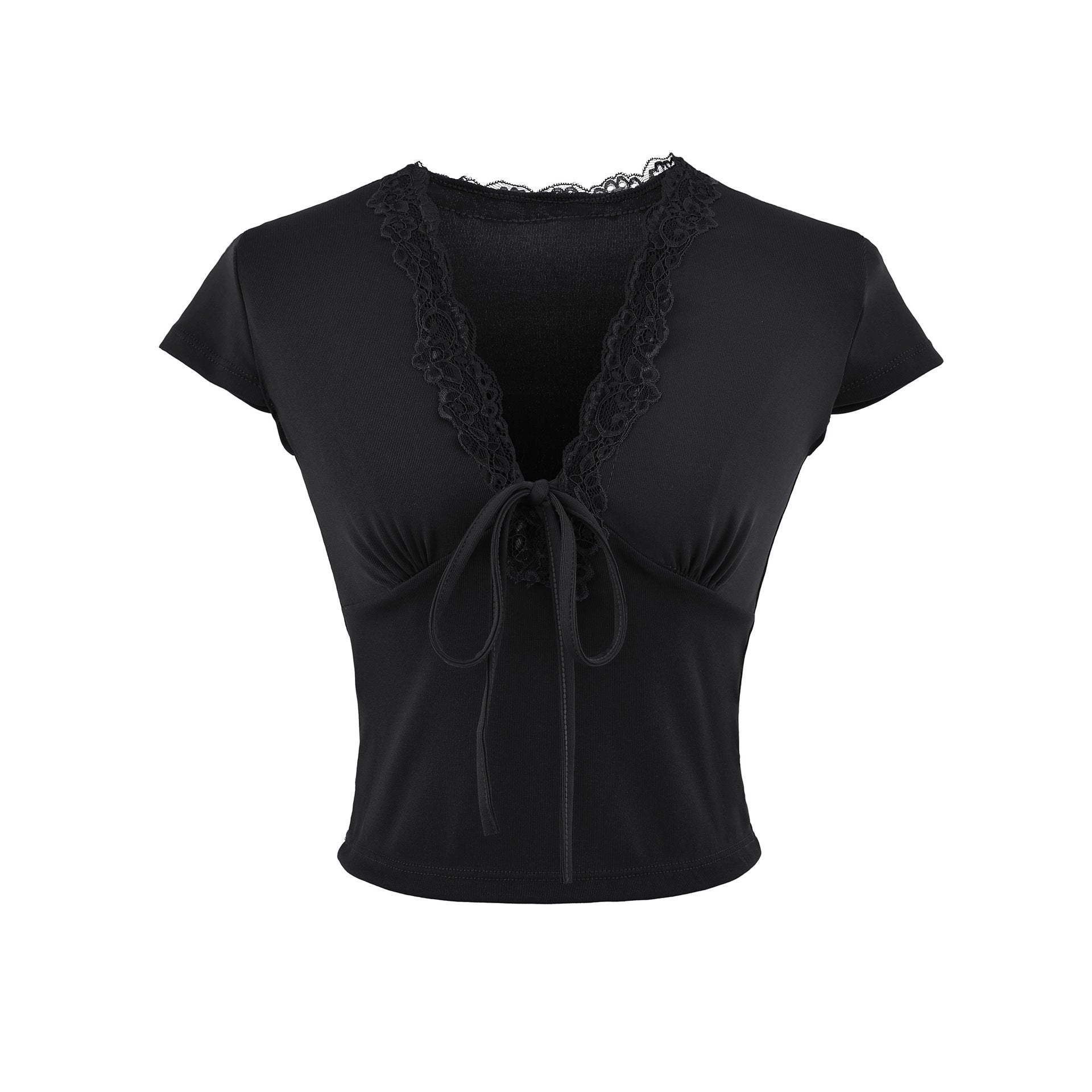 V-neck top for women by eprolo