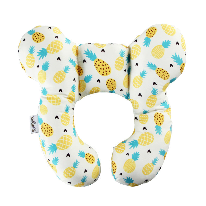 Baby head protection U-shaped pillow stroller fixed head pillow car seat sleeping protection head and neck pillow by eprolo