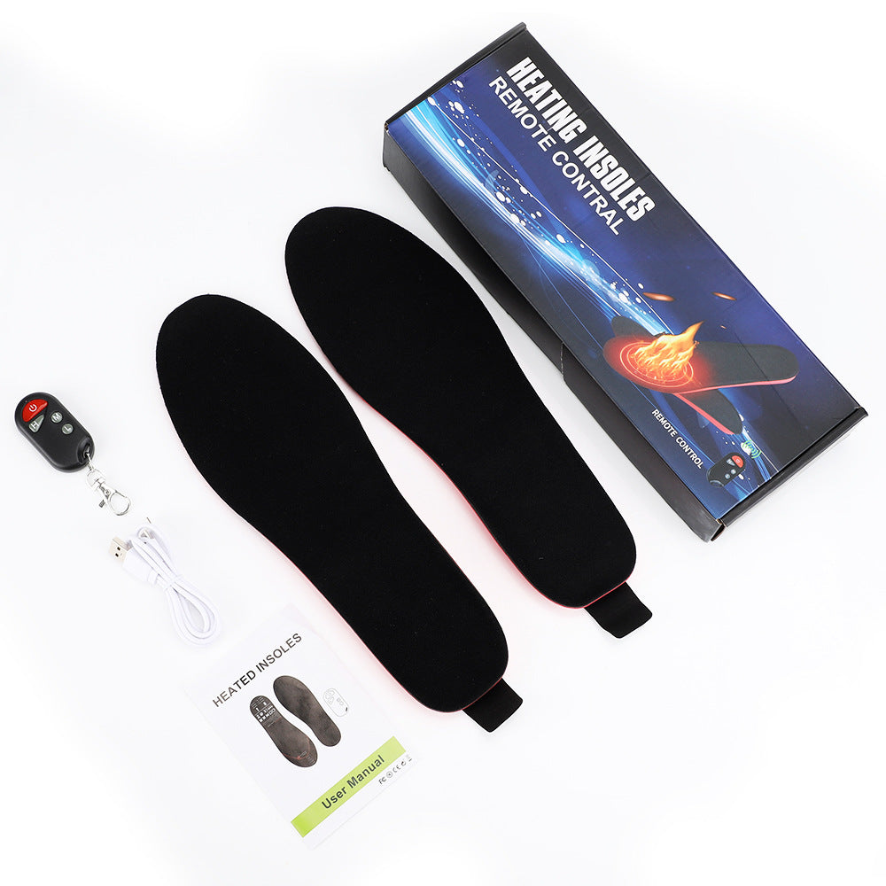 3-speed electric heating insole, USB charging heating insole, winter skiing warm insole, foot warmers for men and women by eprolo