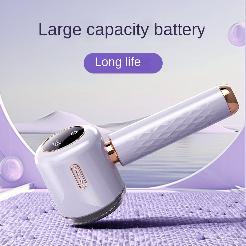 Fuzz Trimmer with Digital Display for Home Use, Rechargeable Sweater Defuzzer and Hair Remover 2-in-1 by eprolo