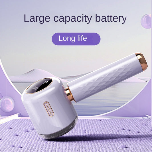 Fuzz Trimmer with Digital Display for Home Use, Rechargeable Sweater Defuzzer and Hair Remover 2-in-1 by eprolo