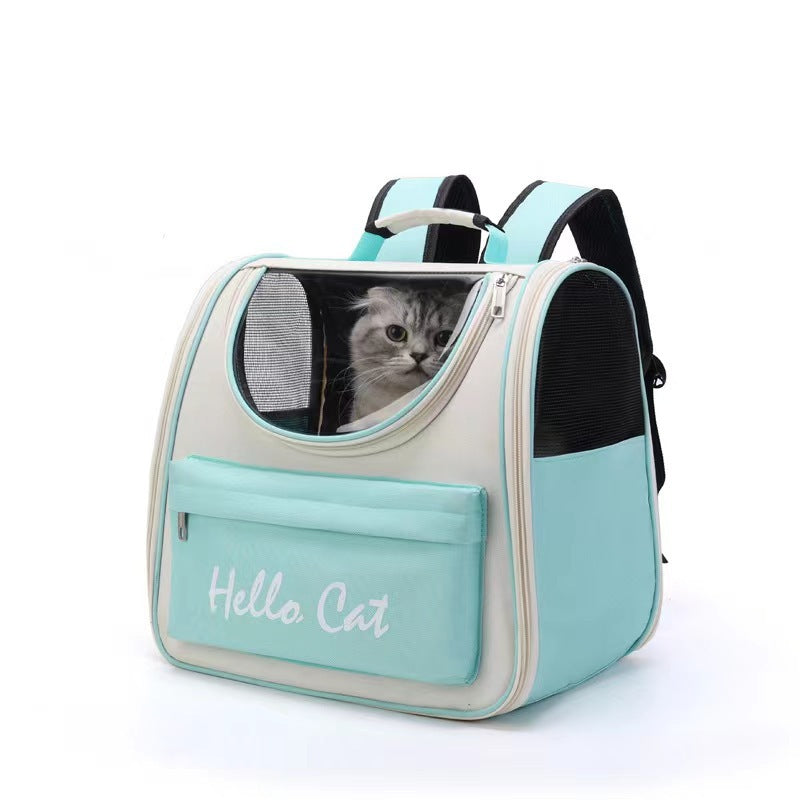 Portable Cat Carrier Bags Outdoor Windproof Travel Backpack Small Dogs Cat Sunscreen Transport Carrying Bag by eprolo