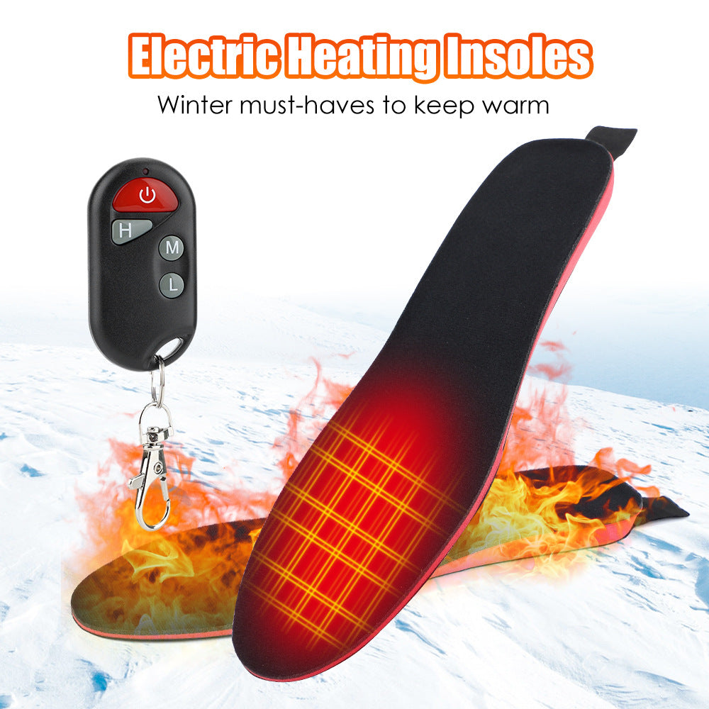 3-speed electric heating insole, USB charging heating insole, winter skiing warm insole, foot warmers for men and women by eprolo