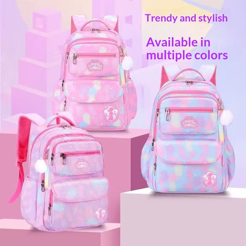 New Style Backpack For Young Girls And Elementary School Students by DERILUJA LLC