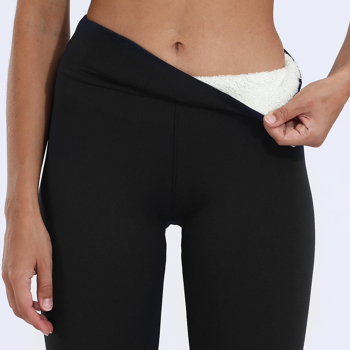 Winter Leggings Warm Thick High Stretch Lamb Cashmere Leggins Skinny Fitness Woman Pants by My Store