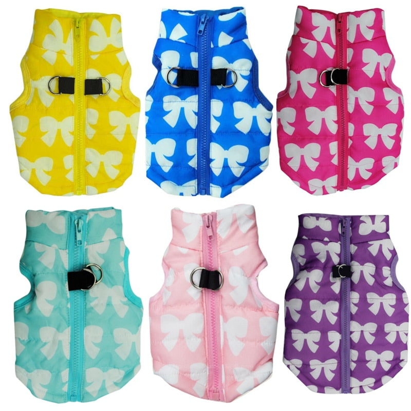 Pet Clothes Puppy Outfit Vest Warm Dog Clothes For Small Dogs Winter Windproof Pets Dog Jacket Coat by eprolo