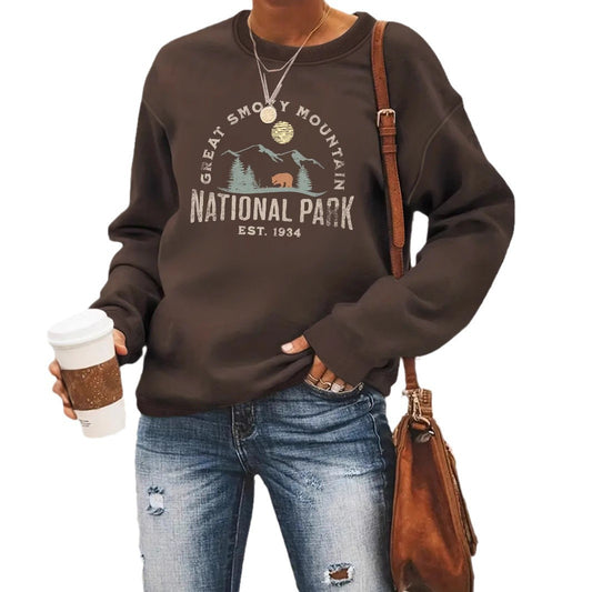 National Park printed hoodie by eprolo