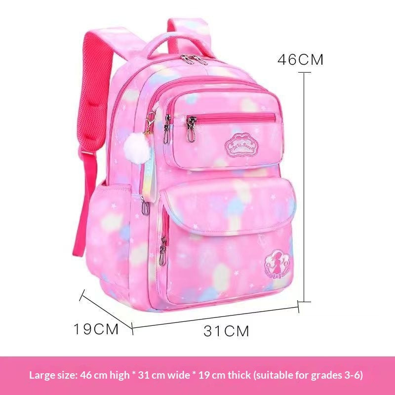 New Style Backpack For Young Girls And Elementary School Students by DERILUJA LLC
