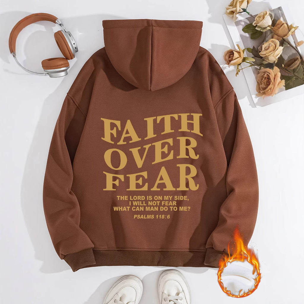 FAITH OVER FEAR Women's Hoodie