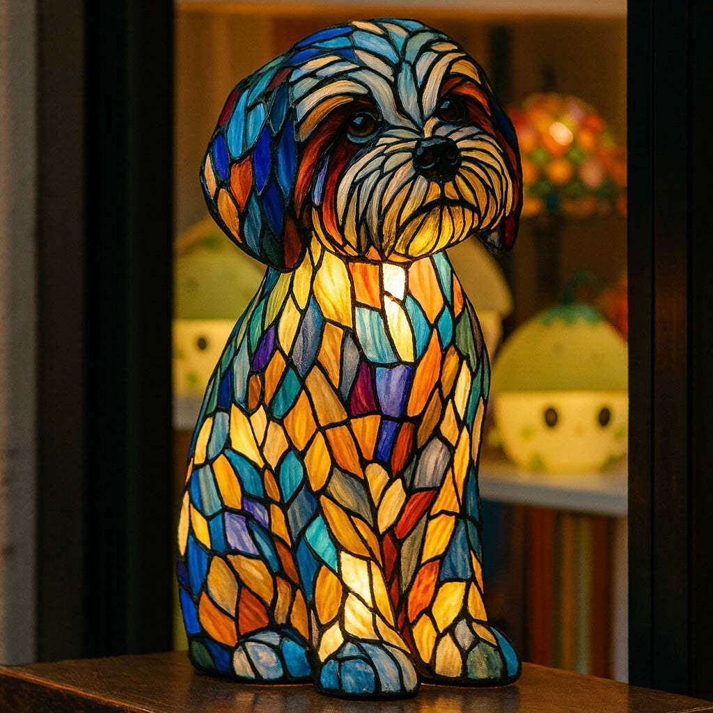 Dachshund Lamp - Bigfoot Lamp Resin Statue LED Decorative Light by eprolo