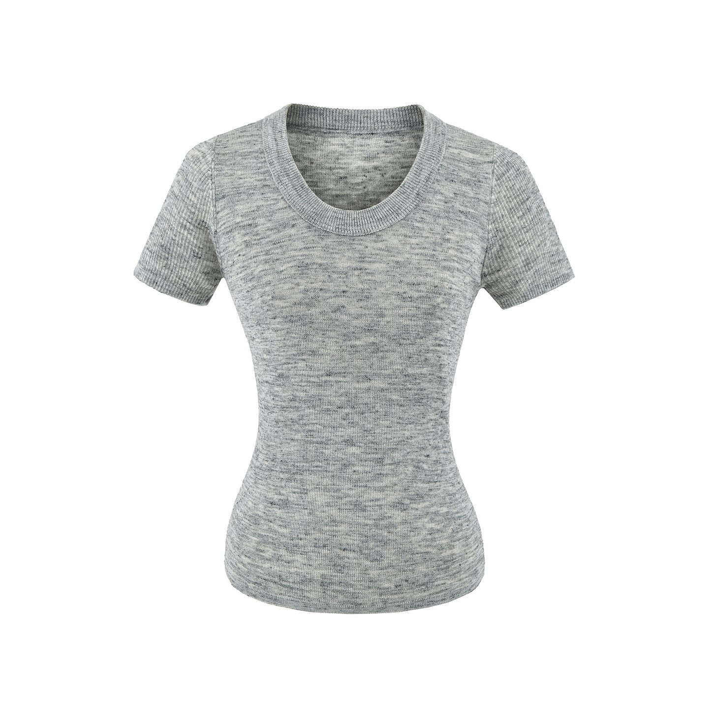 U-neck short sleeved top by eprolo