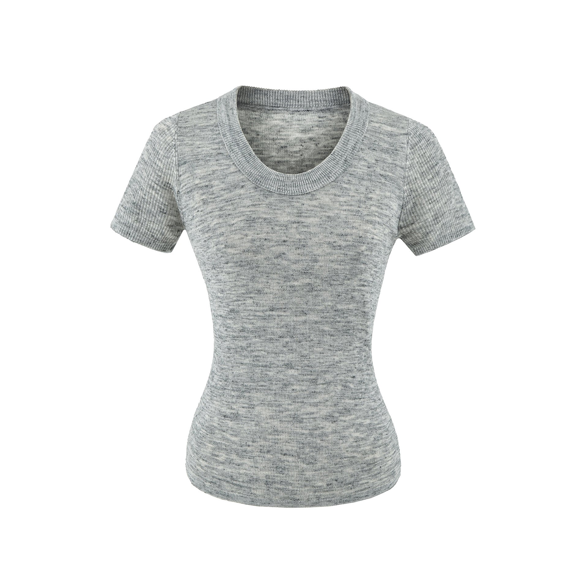 U-neck short sleeved top by eprolo