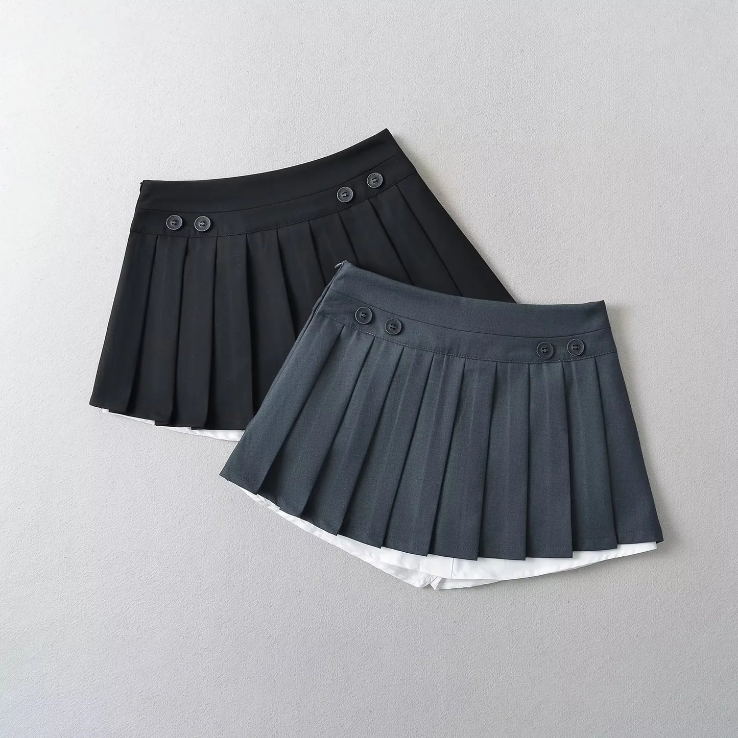 Fake two pleated dresses for women by eprolo