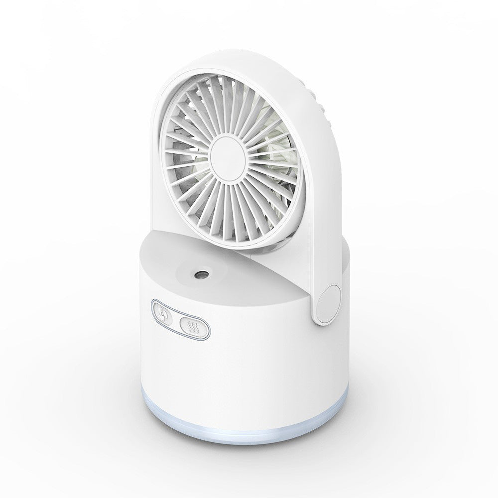 USB Charging Humidification Spray Small Fan Desktop Cooling Cooling Water Supply Fan Mini Portable Small Fan by eprolo