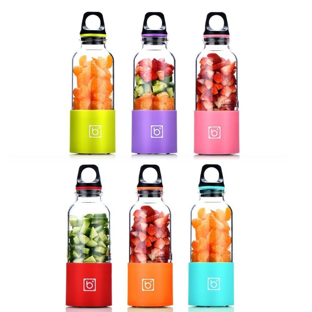 Electric Juicer Cup Mini Portable USB Rechargeable Juicer Blender Maker Shaker Squeezers Fruit Orange Juice Extractor by eprolo