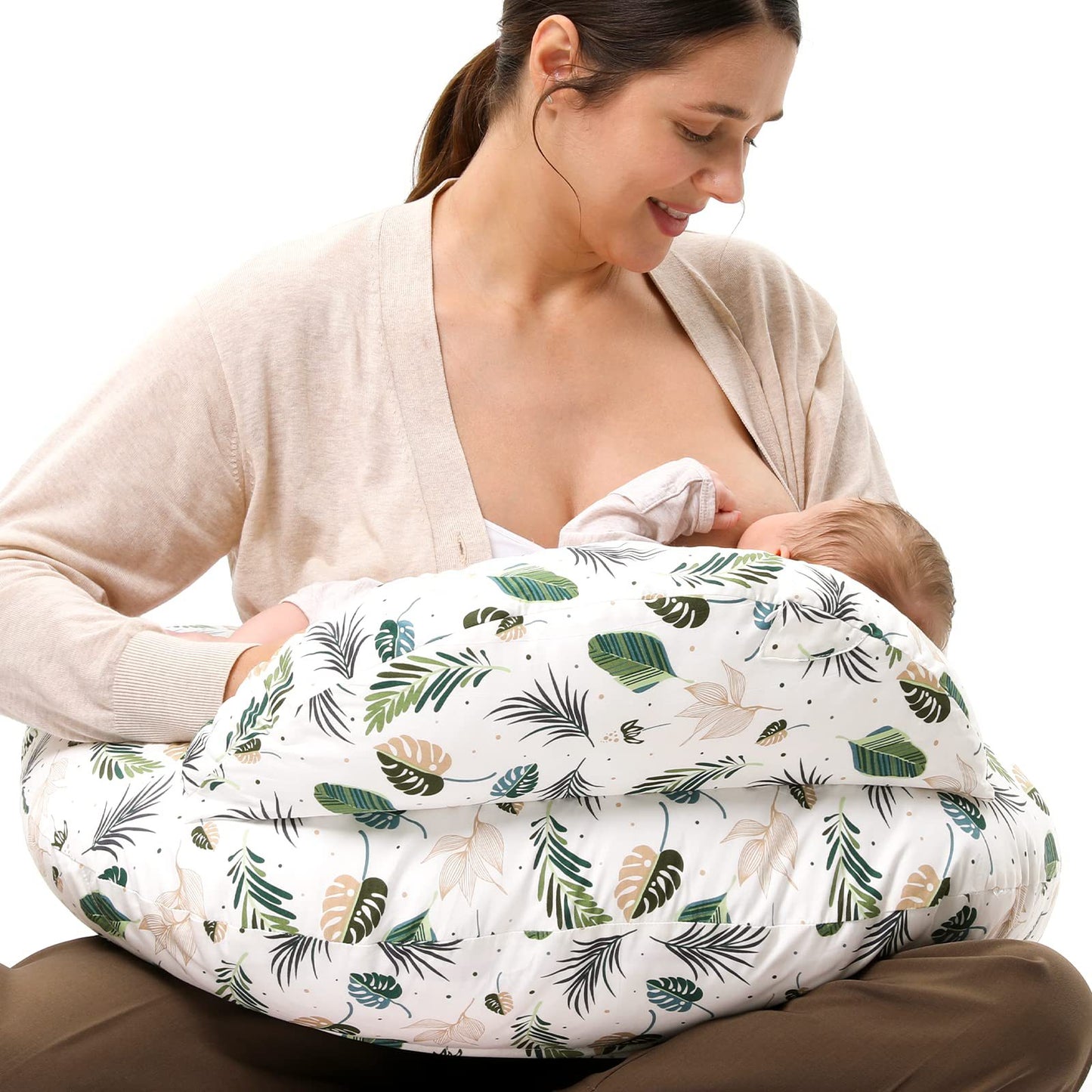Nursing pillow baby pillow feeding pillow multifunctional detachable pregnant woman pillow breastfeeding by eprolo