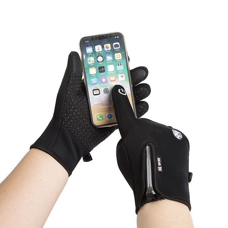 Winter Fleece Thermal Warm Outdoor Gloves Touchscreen Waterproof Cycling Bicycle Windproof Glo by eprolo