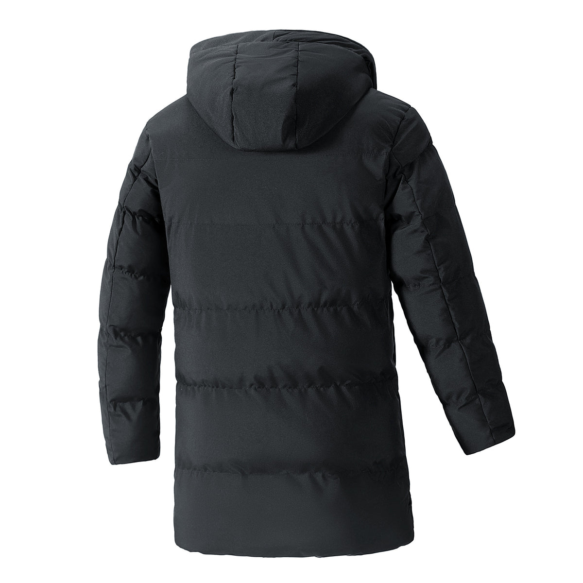 Winter simple cotton jacket plus size men's Korean version casual fashion versatile warm cotton jacket medium long men's by eprolo