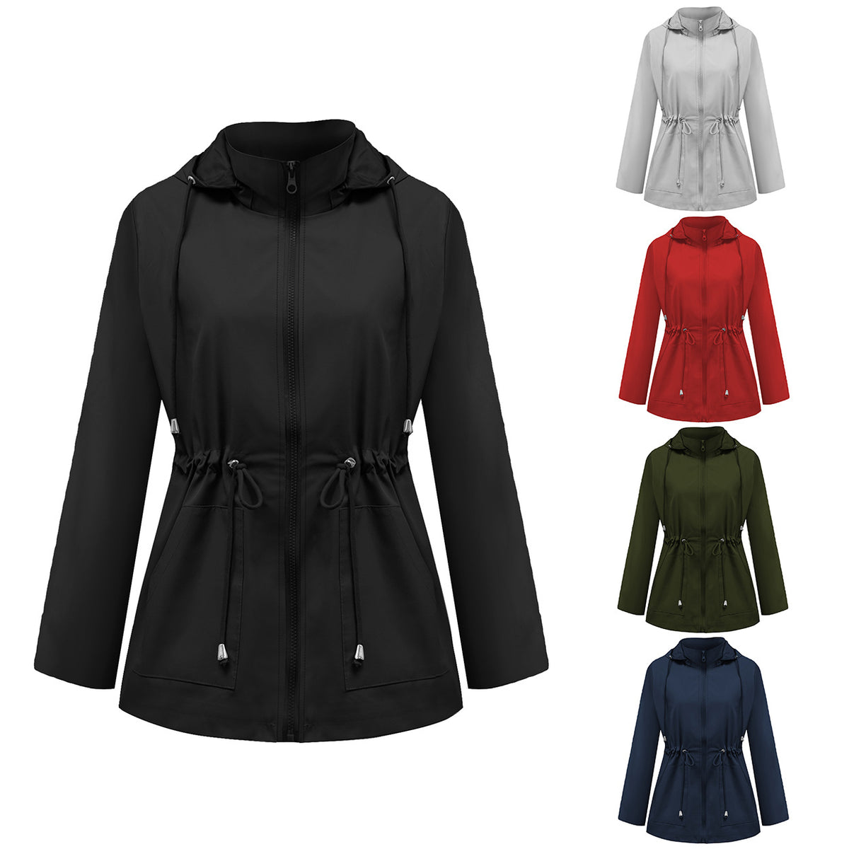 Women's All-match Casual Outdoor Jacket Coat by DERILUJA LLC