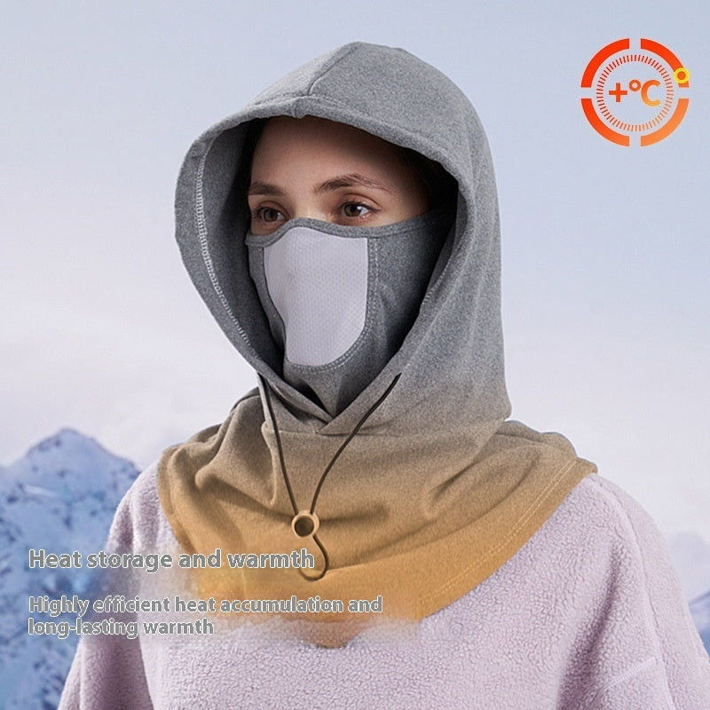 Winter Thermal Fleece Scarf Ski Face Mask Neck Warmer Hood Hat Windproof Cold Warm Riding Cap Sports Outdoor by My Store