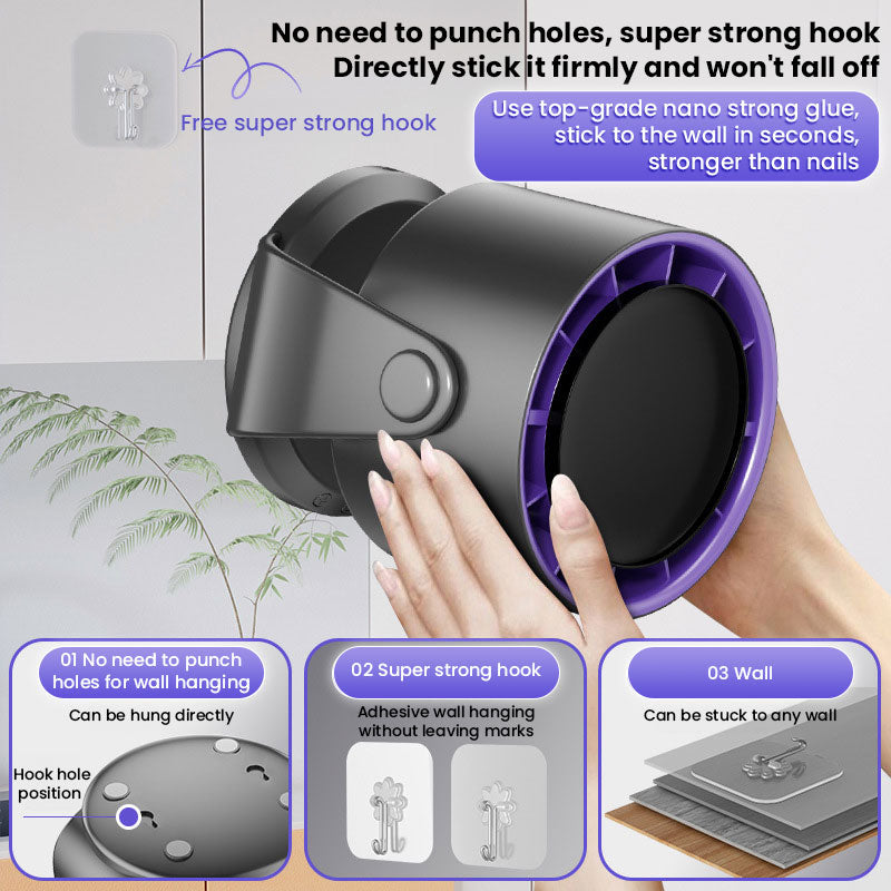 2025 New 100-Speed High - Speed Circulating Fan for Home. 6 - Inch Charging Digital Display, Turbo Desktop Electric Fan by eprolo