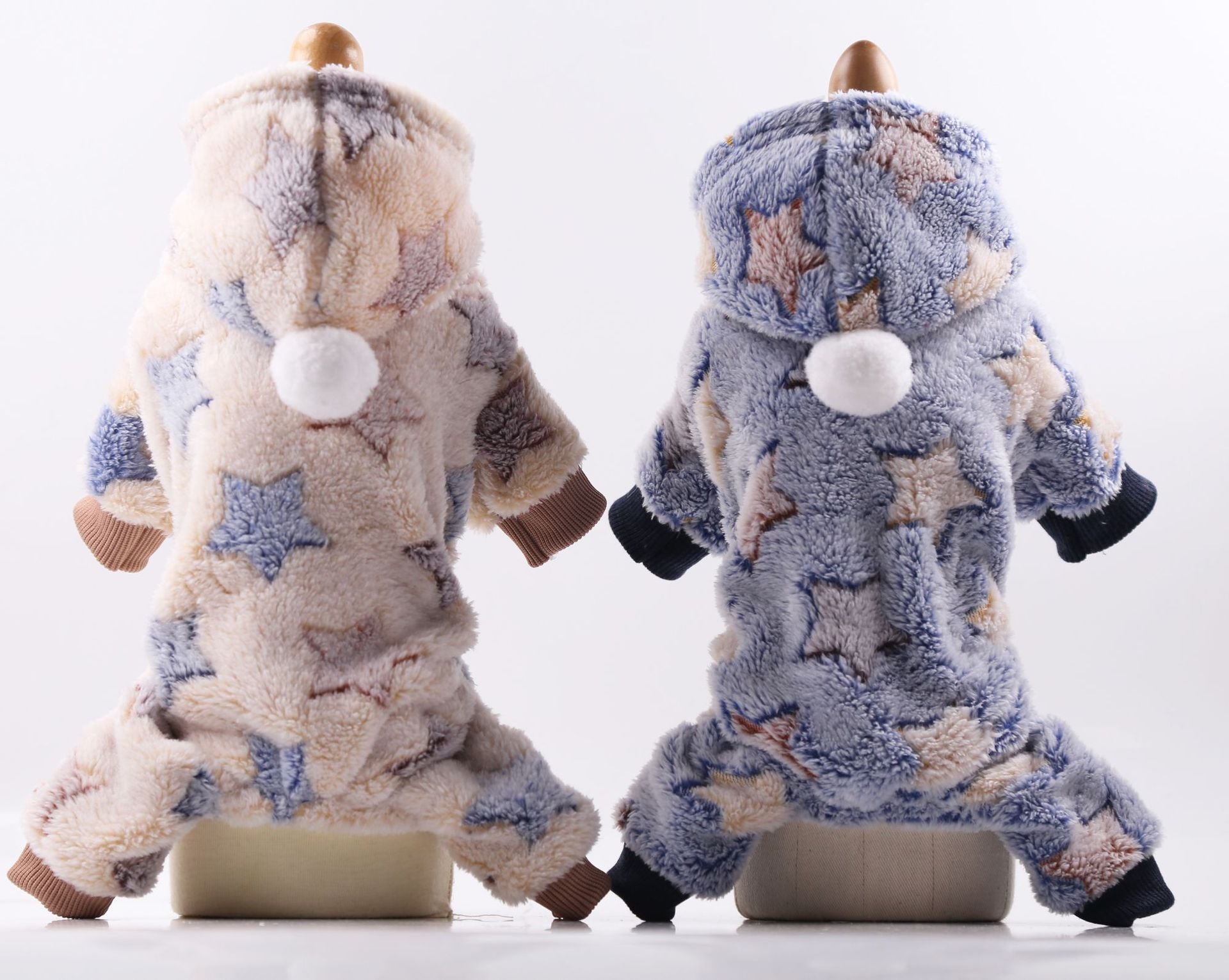 Cross-Border Pet Dog Clothes, Cat Autumn and Winter Four-Legged Cotton Coat, Cartoon Transformation Clothing, Cat Clothing, Dog Clothing Supplies by DERILUJA LLC