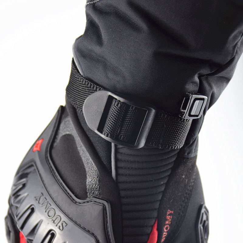 Motorcycle waterproof, windproof, warm winter touch-screen motorcycle riding gloves hand guards anti-fall thick long gloves by eprolo