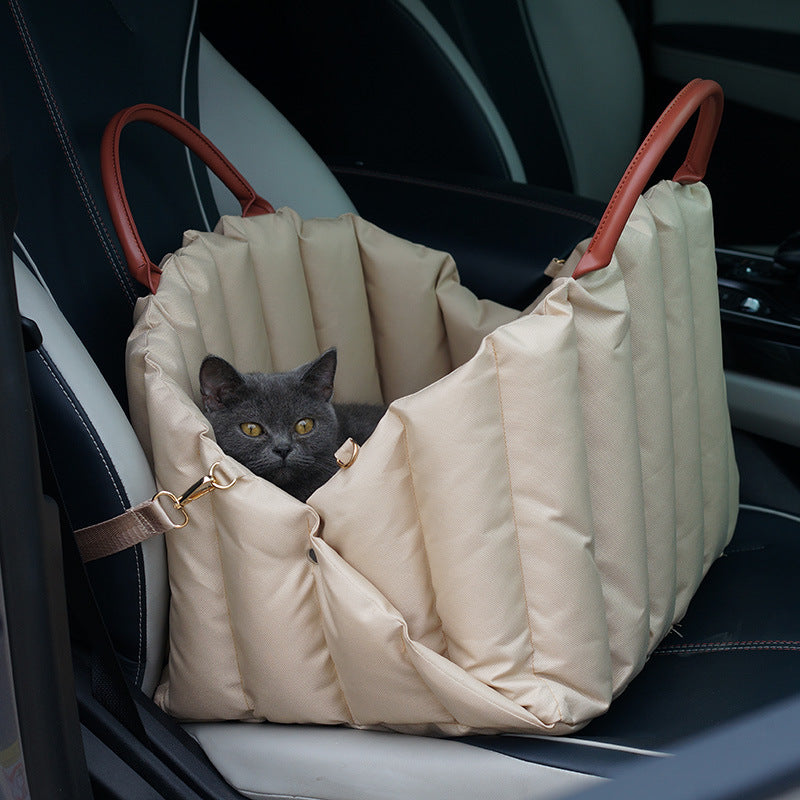 Pet Nest Travel Cat Nest Dog Nest Cage Mat Handbag Car Dual Use Winter Warmth by eprolo