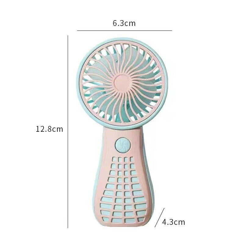 Handheld fan minimalist mini charging small fan portable outdoor student small electric fan by eprolo