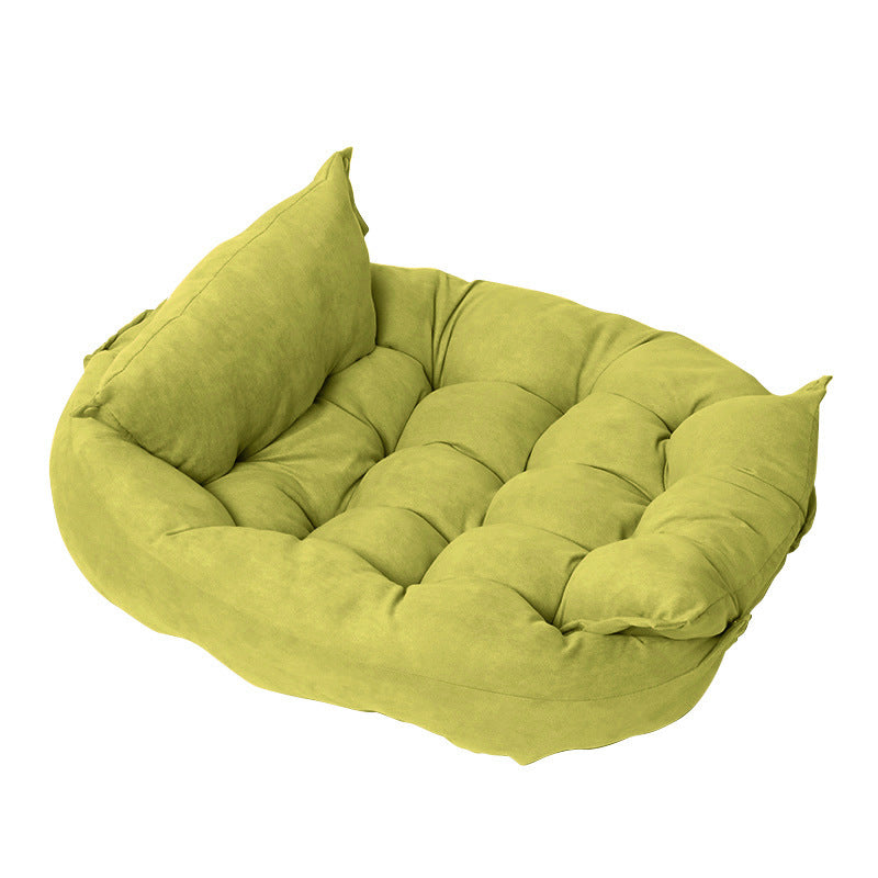 Four-Season Universal Summer Folding Dog Sofa Bed Soft Pet Cushion Pit Bull Small And Medium-Sized Dogs Pet Kennel by eprolo