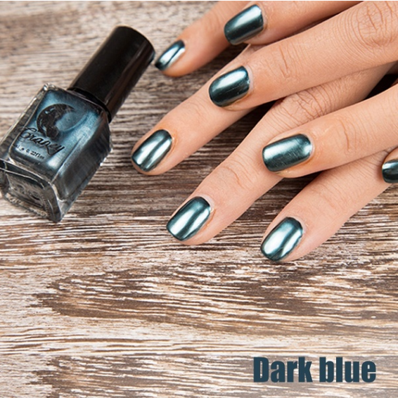 14 Color 6ML Women Fashion Sexy New Metallics Nail Polish Mirror Nail Polish Beauty Makeup Accessories by eprolo