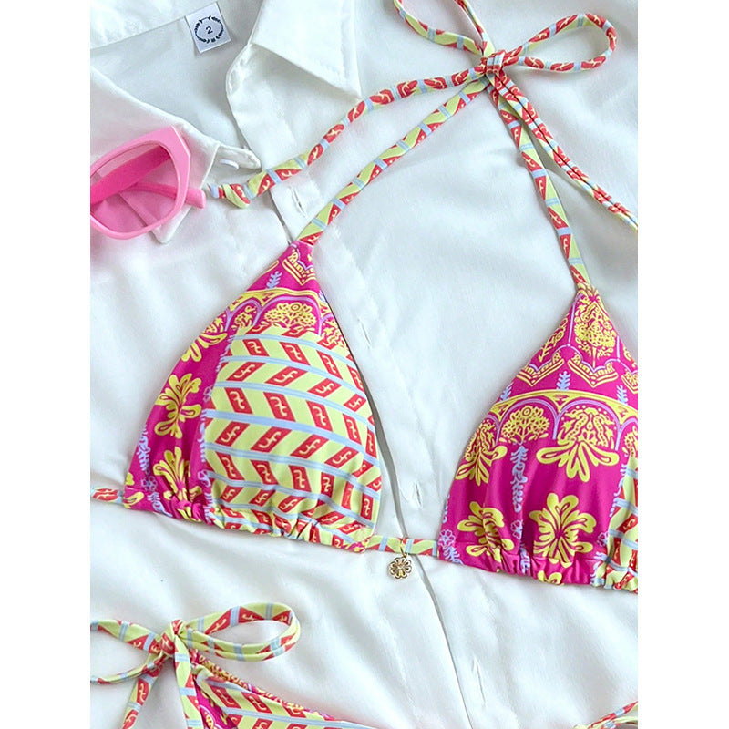 Three-Piece Beach Swimwear Style Bathing Suit by eprolo