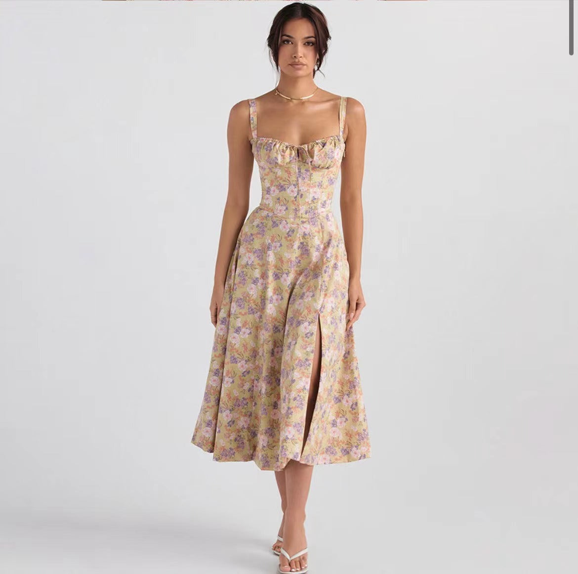 Ladies Fashion summer dresses women maxi floral slip backless womens dresses elegant by eprolo
