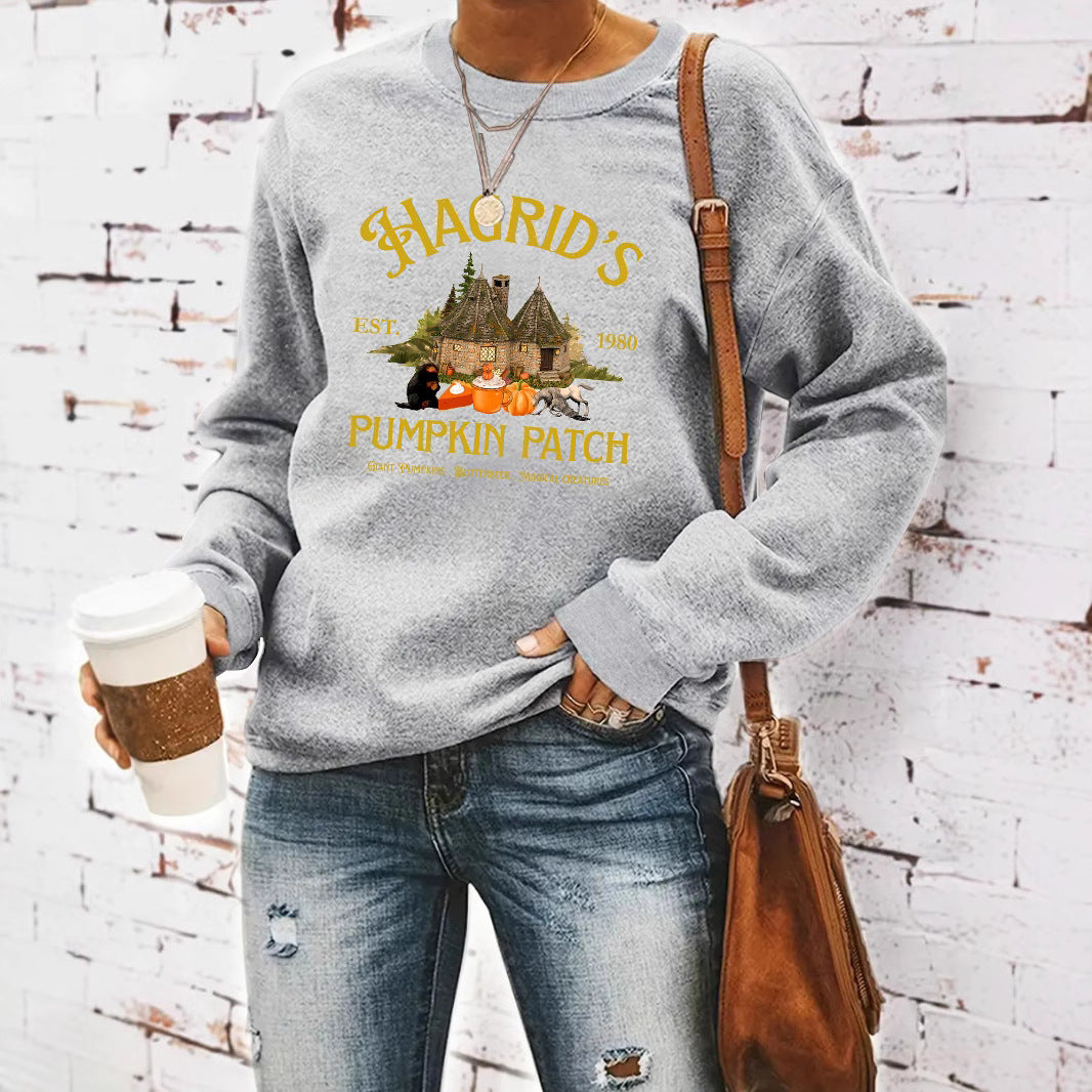 HAGRID'S print on hoodie