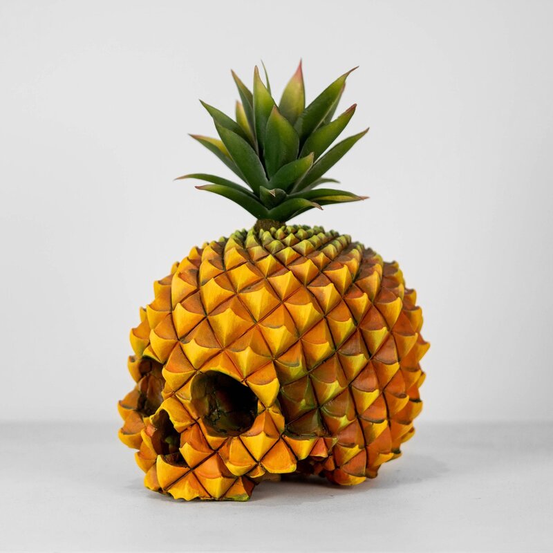 Pineapple Skeleton Halloween Decoration Creative Decoration by eprolo