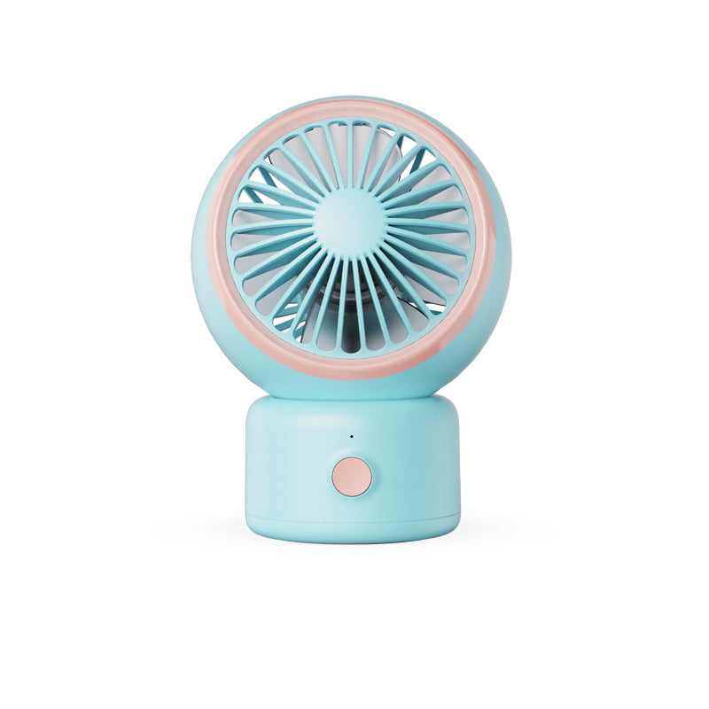 Desktop Fan USB Small Fan Household Silent Fan Desktop Floor Electric Fan Handheld Portable by eprolo