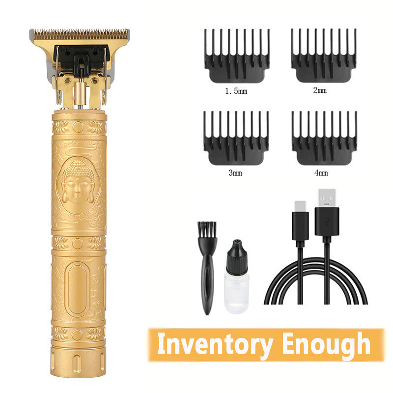 Electric Hair Clipper for Barbershop Oil Hair Sculpting Electric Haircut Machine, Men's Haircutting Shaver, Bald Head Trimmer by eprolo