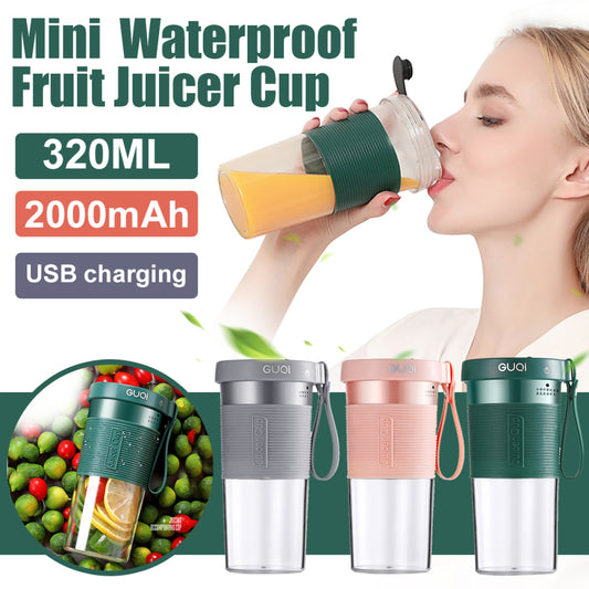 Portable Juice Juicing Cup Home USB Charging Mini Electric Juicer Fruit Blender by eprolo