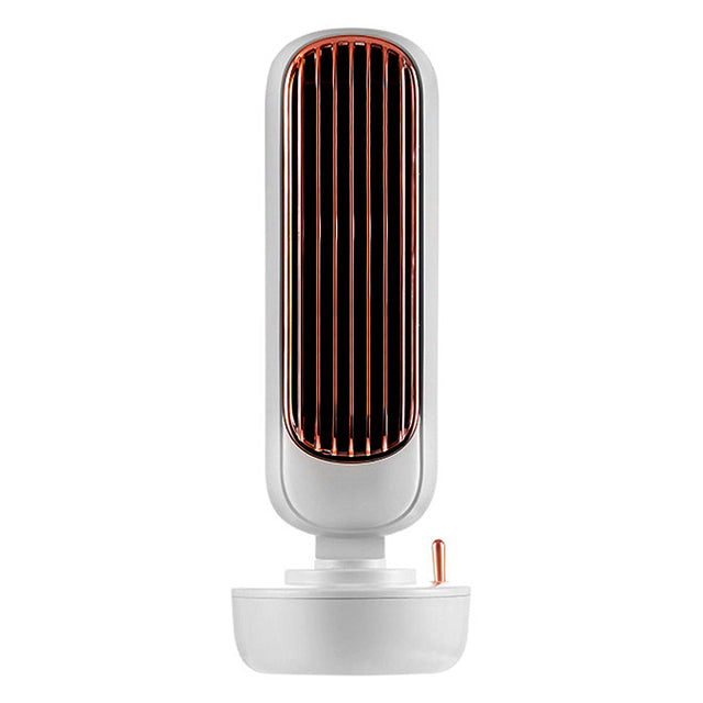 Retro Humidification Tower Fan Creative Two-In-One Spray Fan Desktop USB Integrated Humidification Fan by eprolo