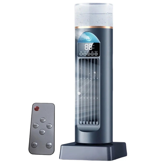 2025 NEW Portable Tower Fan – 6 Wind Speeds, Mist Bladeless, for Bedroom/Living Room/Office by eprolo