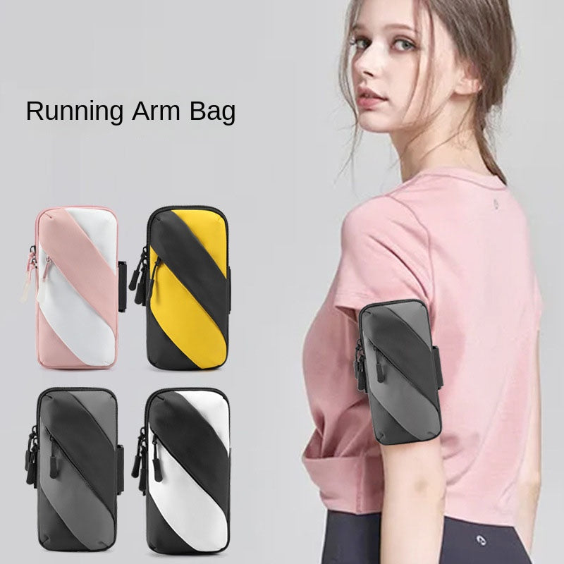 Running phone arm bag, phone bag, men's and women's universal arm strap, sports phone arm cover, wrist bag, outdoor equipment by eprolo