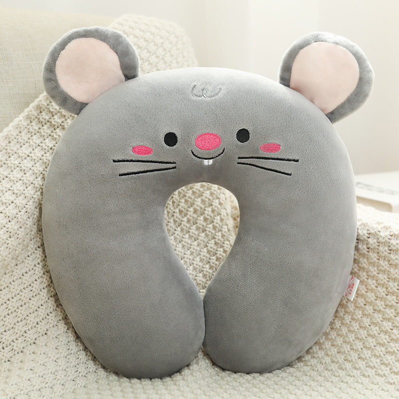 U-shaped Neck Pillow Travel Car Portable Office Nap Pillow for Neck Support by eprolo