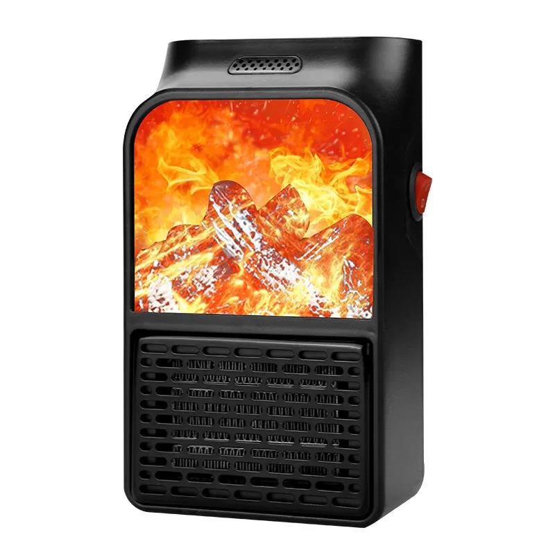 Flame Heater Household Portable Mini Heater Imitating Fire Speed Heat Multi-Function Heater by eprolo