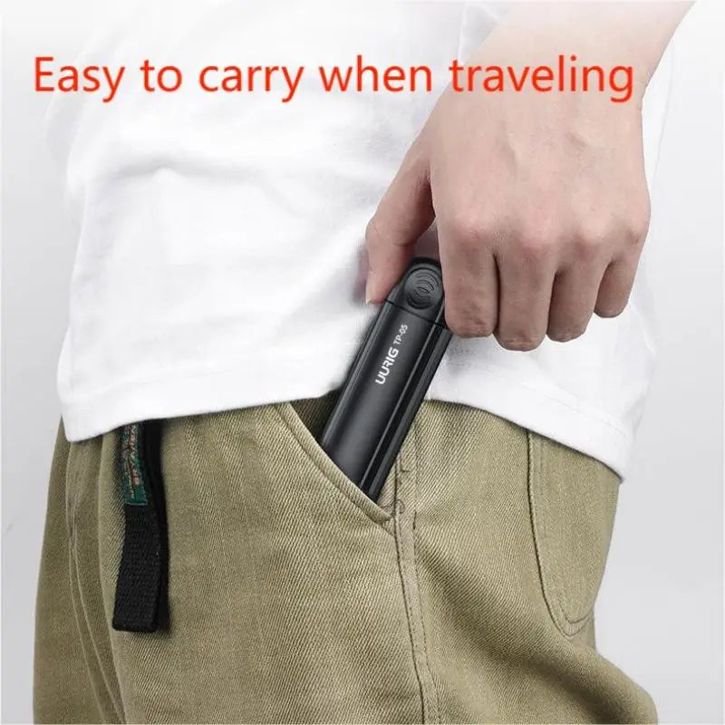 Introduction to Mobile Photography uurig TP-05 Mini Extended Tripod with Phone Clip Tripod by eprolo