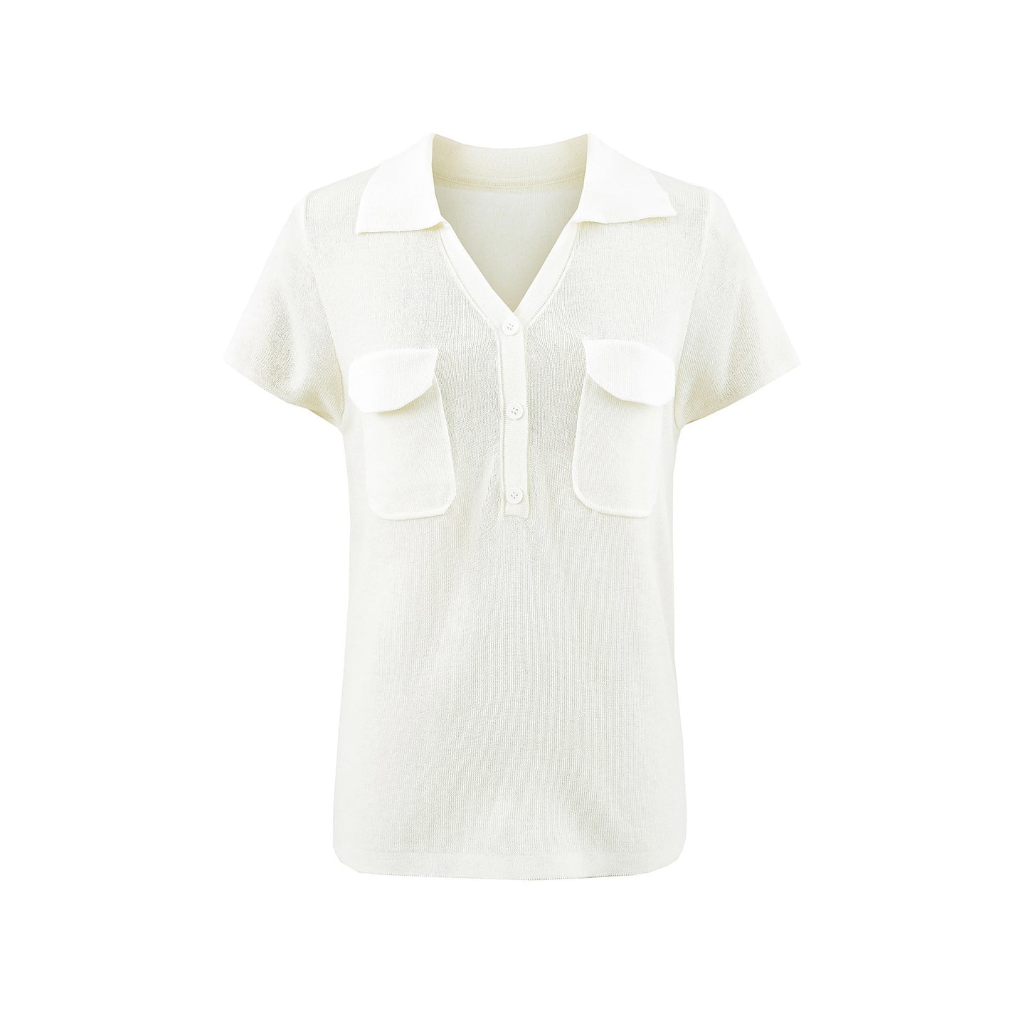 V-neck top for women by eprolo