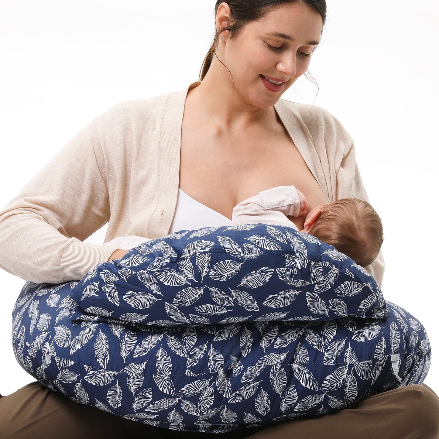 Nursing pillow baby pillow feeding pillow multifunctional detachable pregnant woman pillow breastfeeding by eprolo