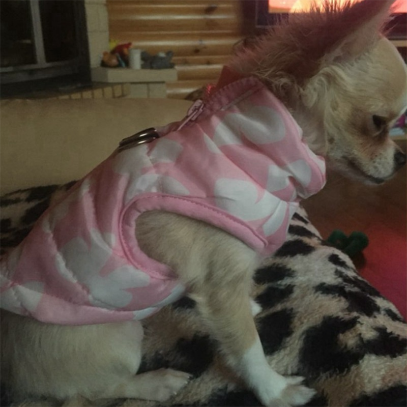 Pet Clothes Puppy Outfit Vest Warm Dog Clothes For Small Dogs Winter Windproof Pets Dog Jacket Coat by eprolo