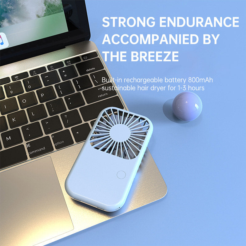 New Handheld Small Fan Mini Portable Pocket Usb Charging Fan Dormitory Desktop Small Fan by eprolo