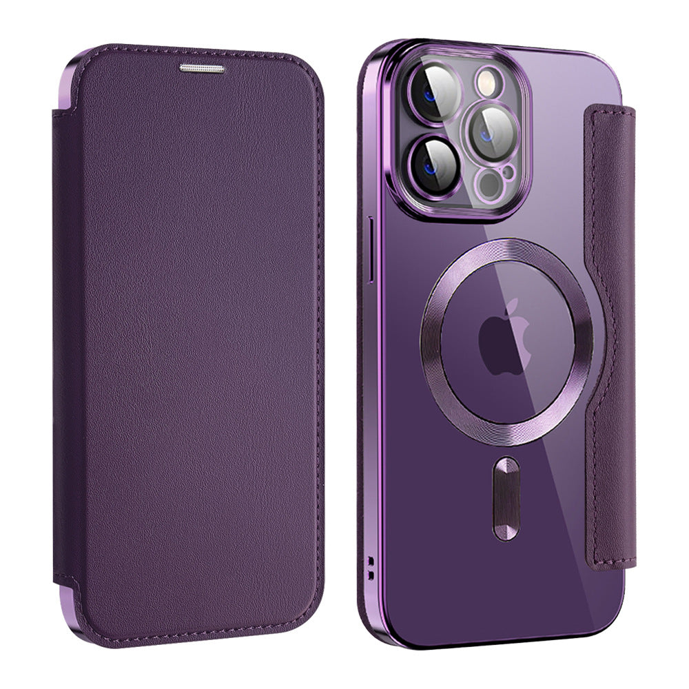 Suitable for iPhone 16 wireless charging phone case Apple 14 protective case plug-in card 13 Pro by eprolo